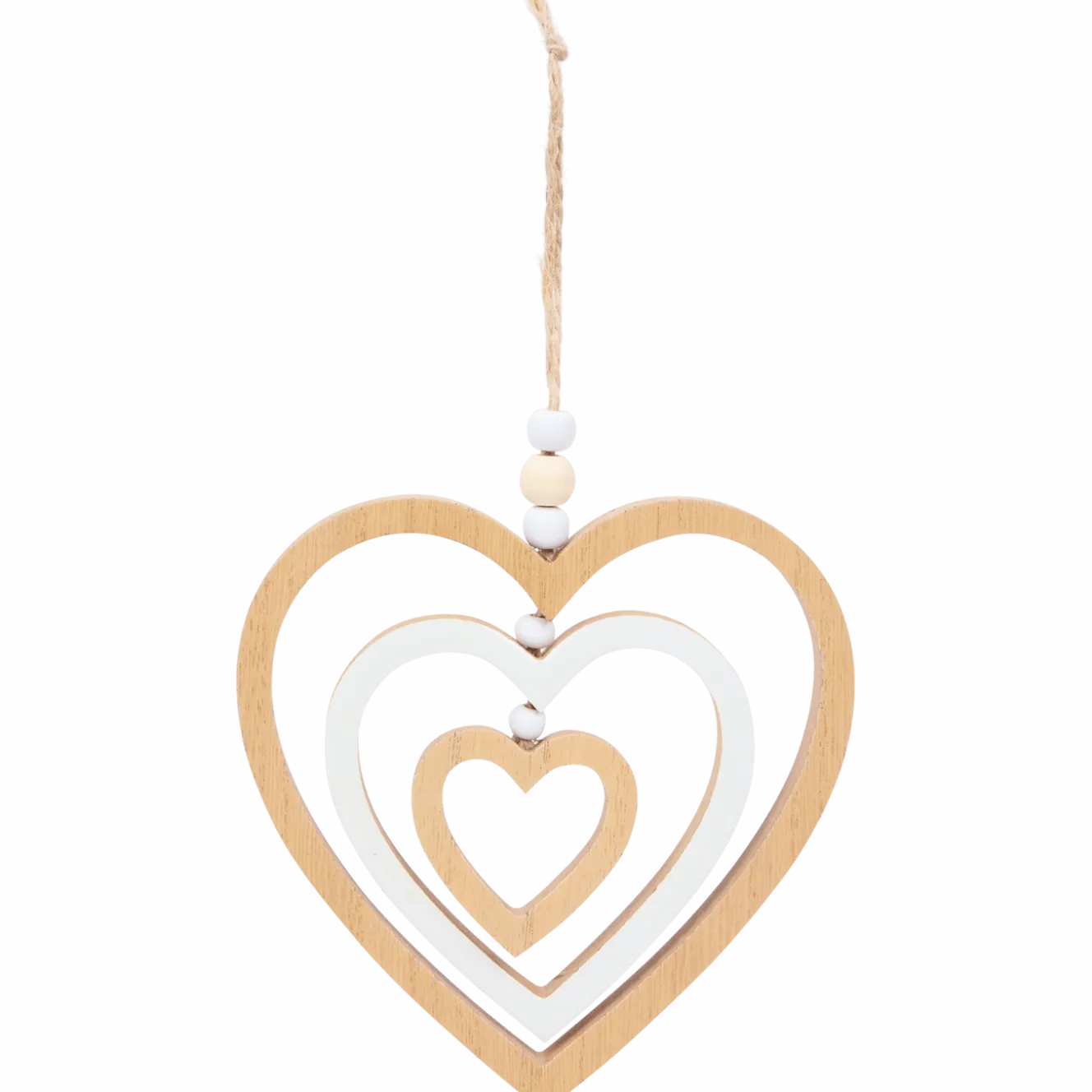 Houten kersthanger