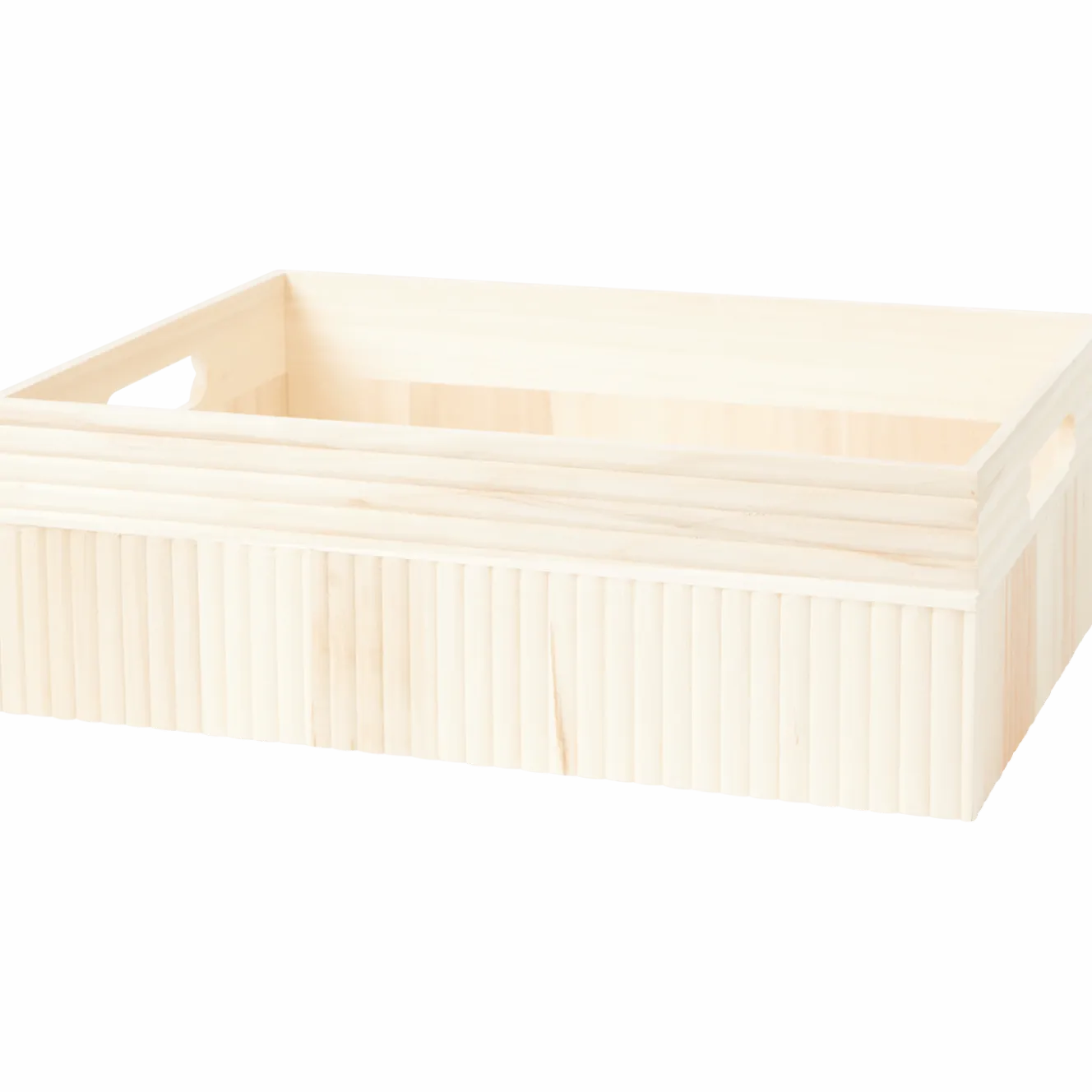 Houten opbergbox
