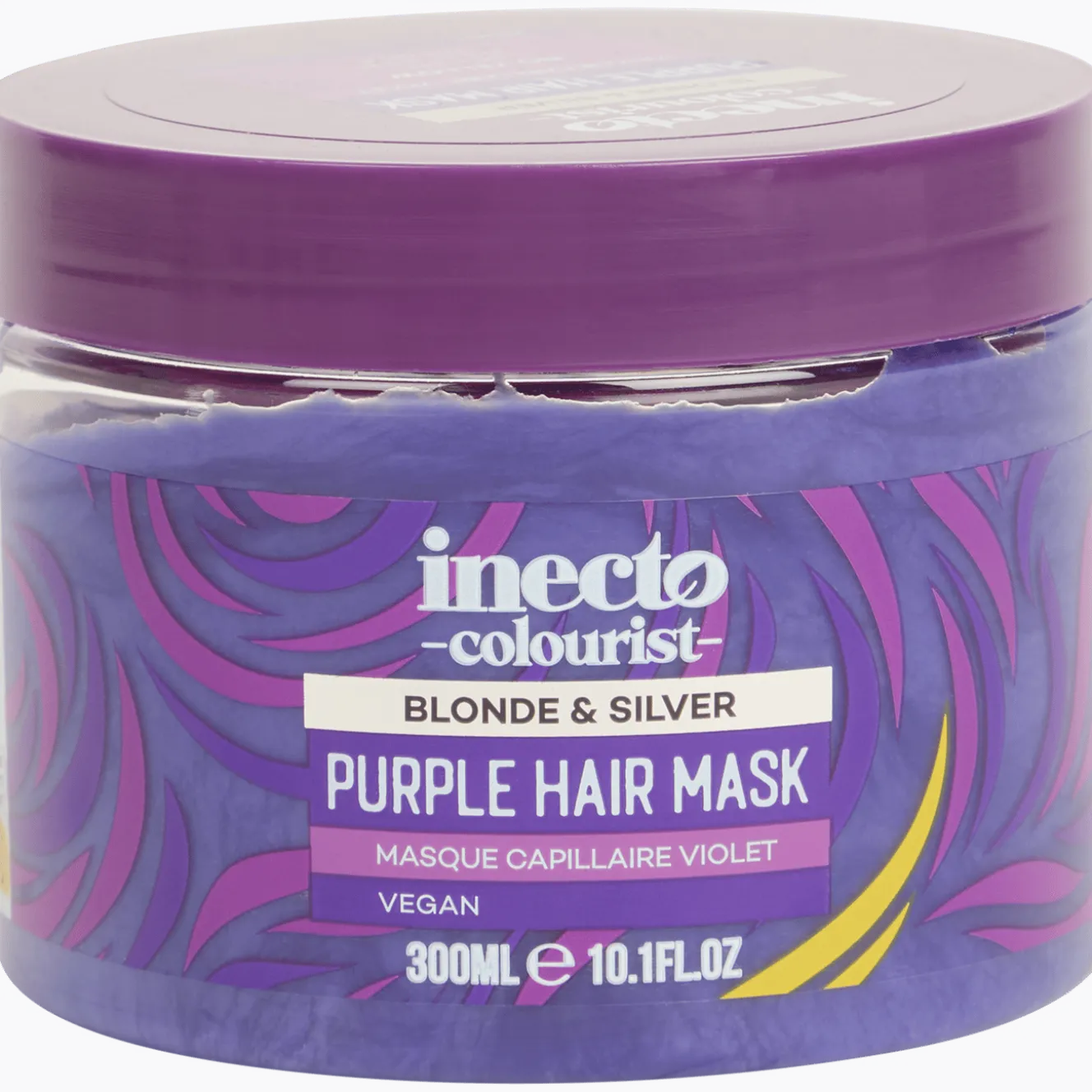 Inecto Purple haarmasker Blonde & Silver