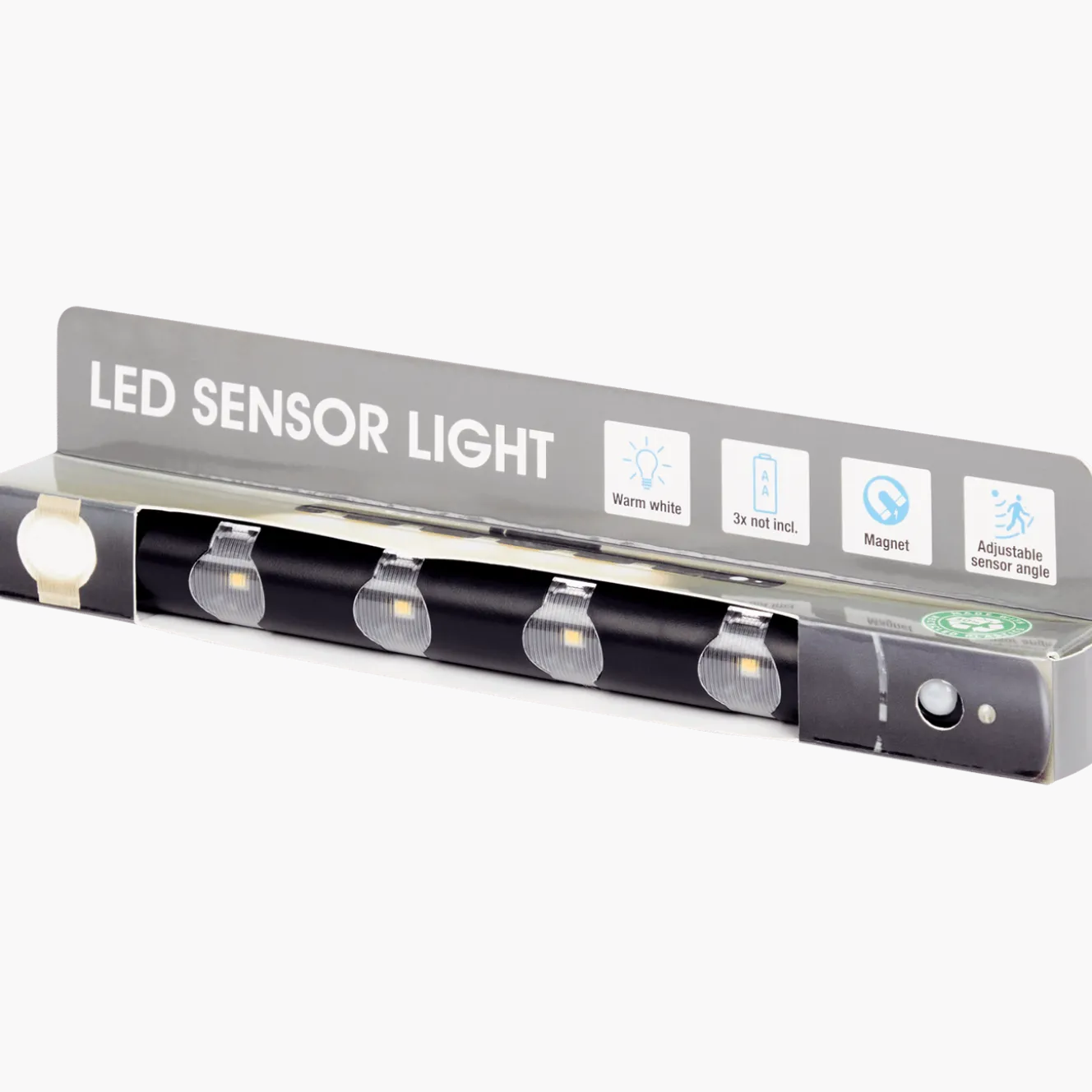 Kastverlichting met sensorlamp