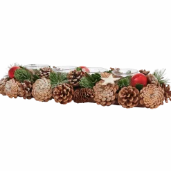 Kerst waxinelichthouder