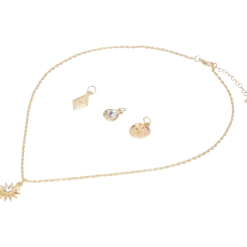 Ketting met verwisselbare hangers