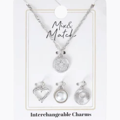Ketting met verwisselbare hangers