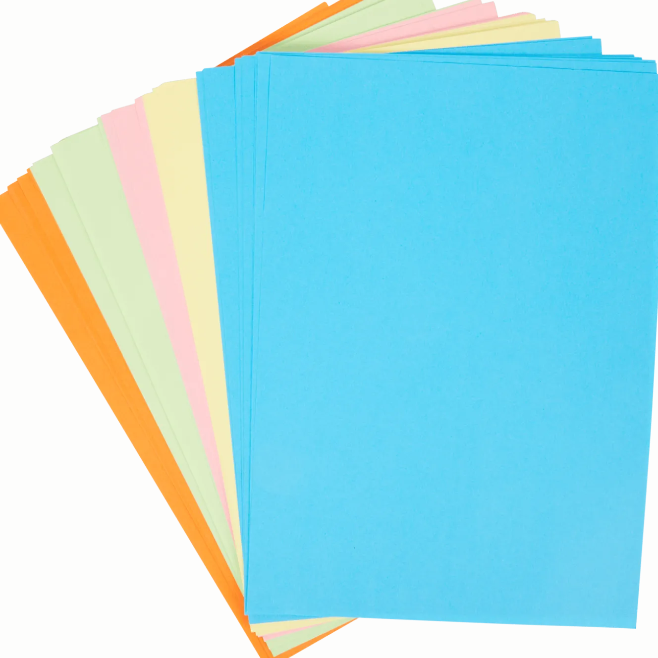 Kids Creative gekleurd knutselpapier