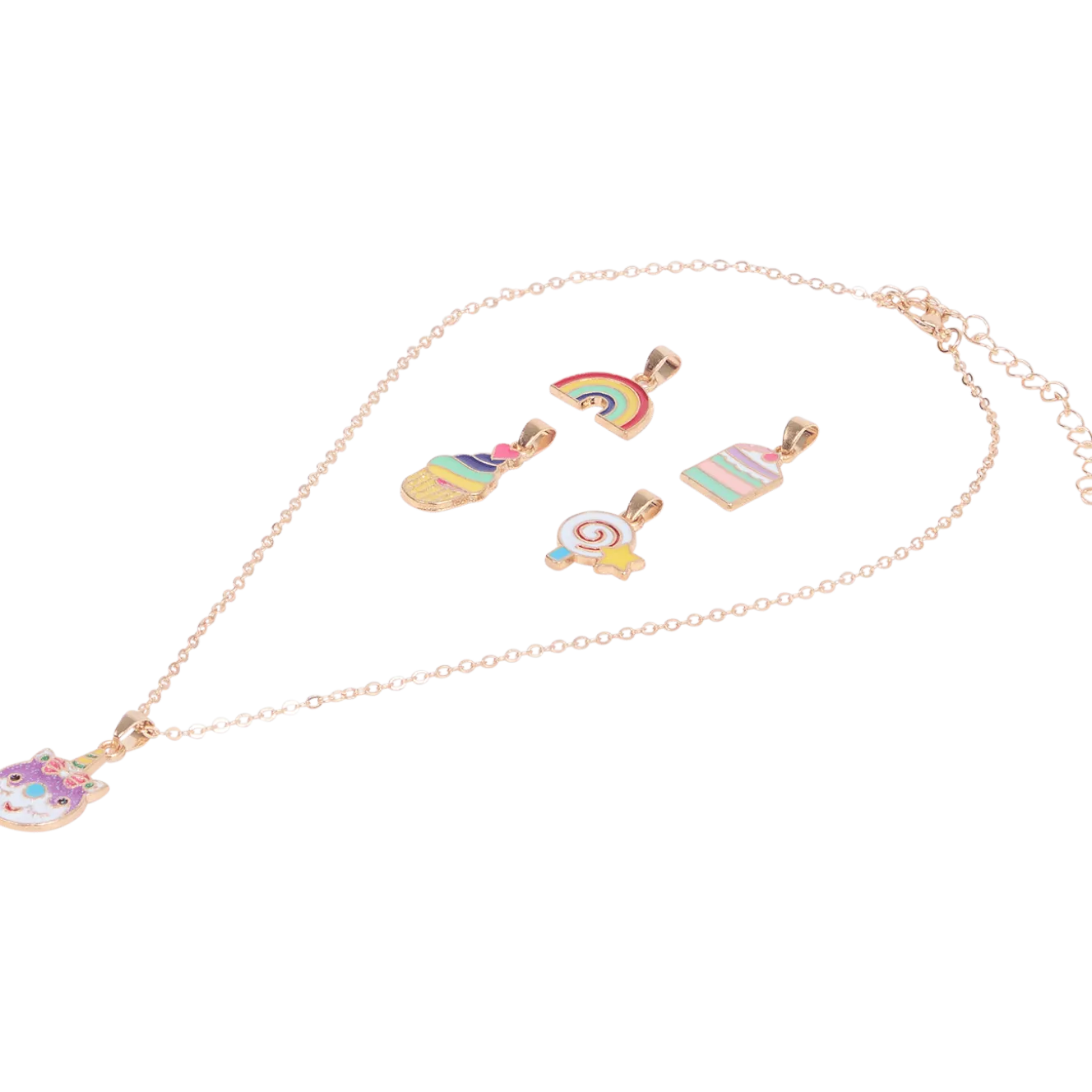 Kinderketting met verwisselbare hangers