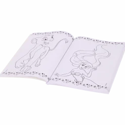 Kleur- en stickerboek
