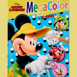 Kleur- en stickerboek