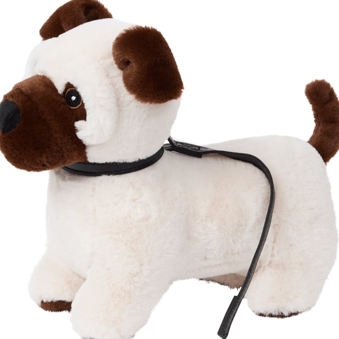 Knuffeldier aan lijn