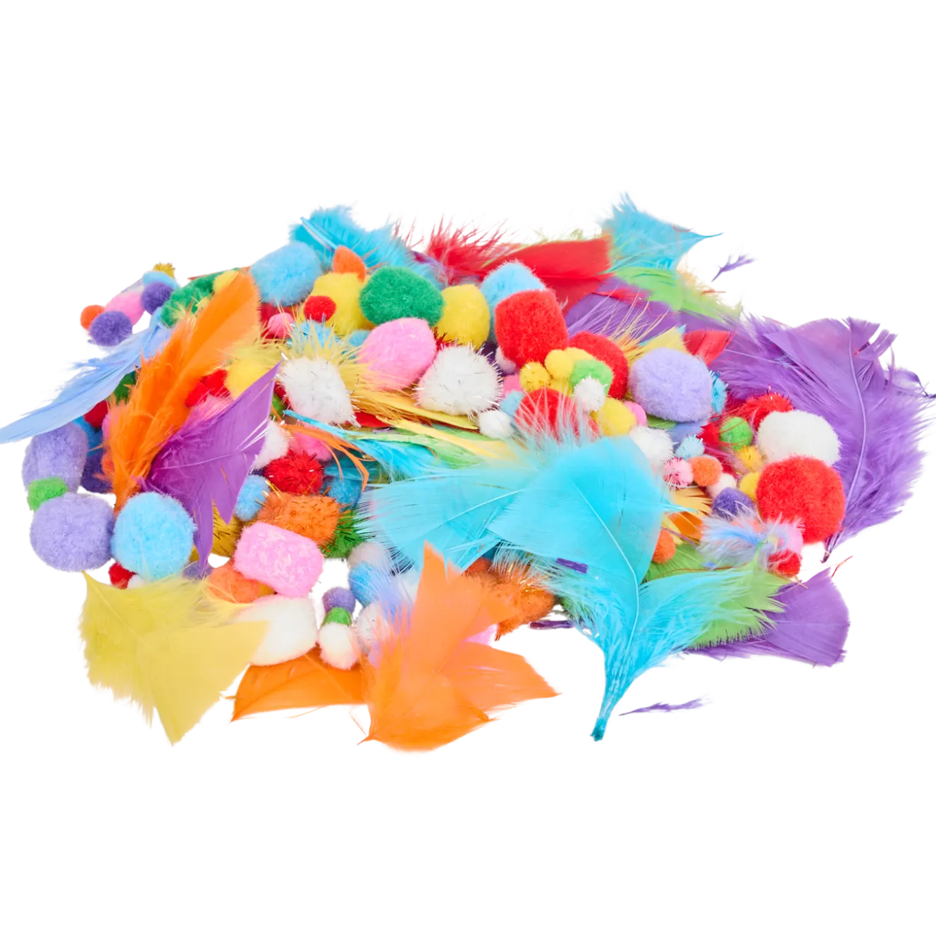 Knutselveren en -pompons