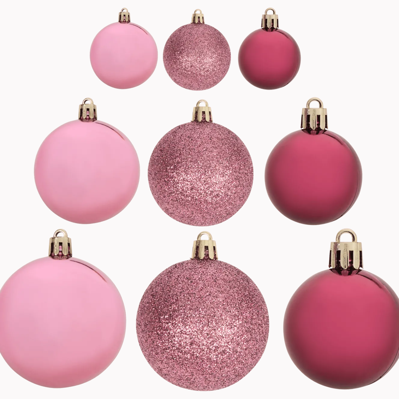 Kunststof kerstballen