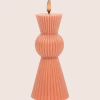 Ledkaars met ribbels