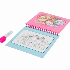 Magische kleurplaat met waterstift