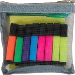 Mini-markers met memoblaadjes en pen