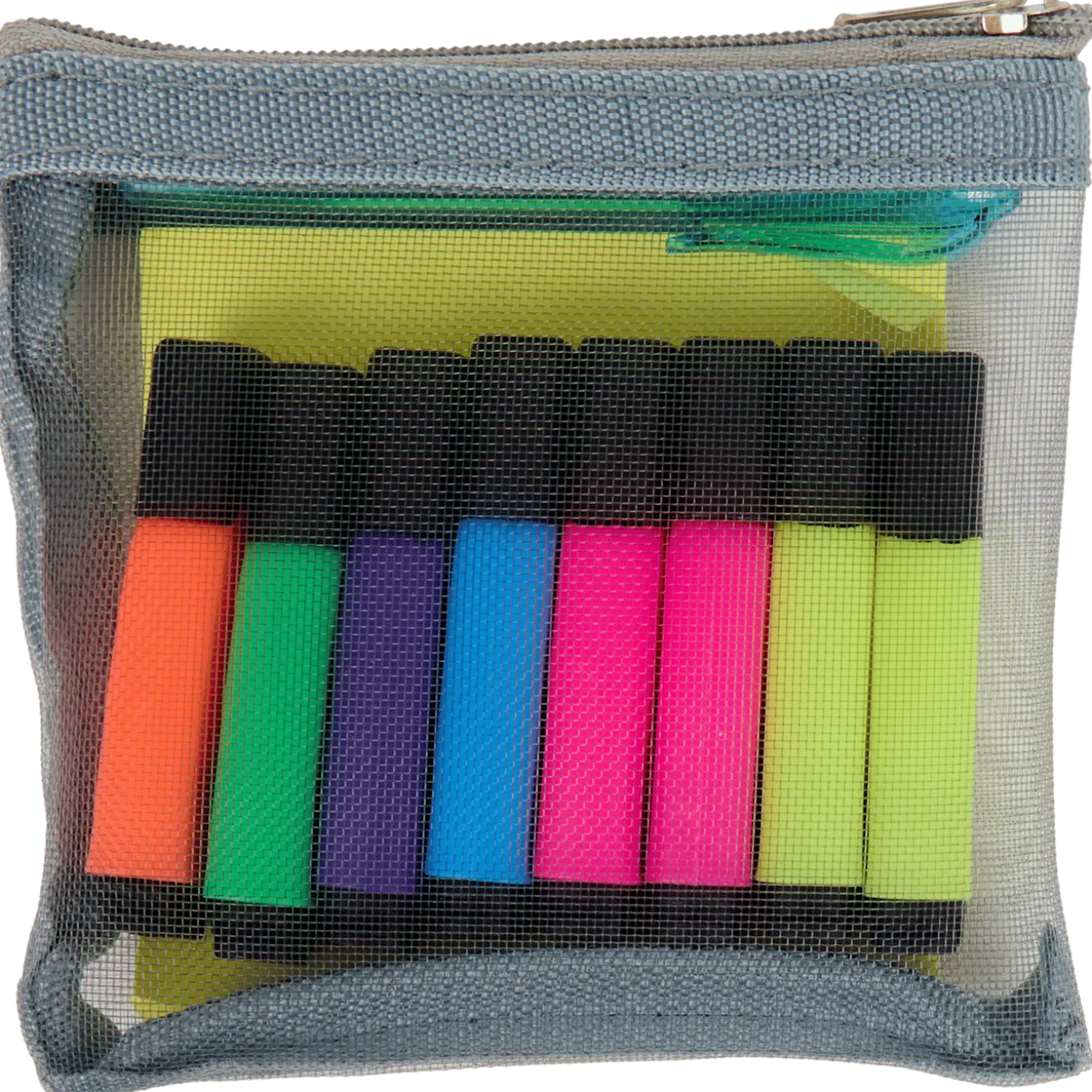 Mini-markers met memoblaadjes en pen