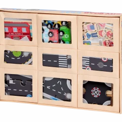 Mini Matters houten wegenset