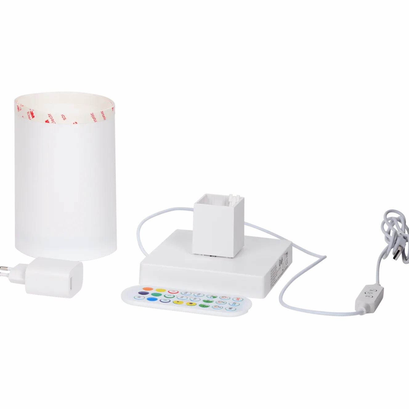 Multicolor vloerlamp