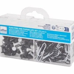 Office Essentials punaise- en paperclipset