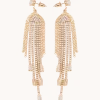Oorbellen met glittersteentjes