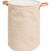 Opbergmand van teddystof
