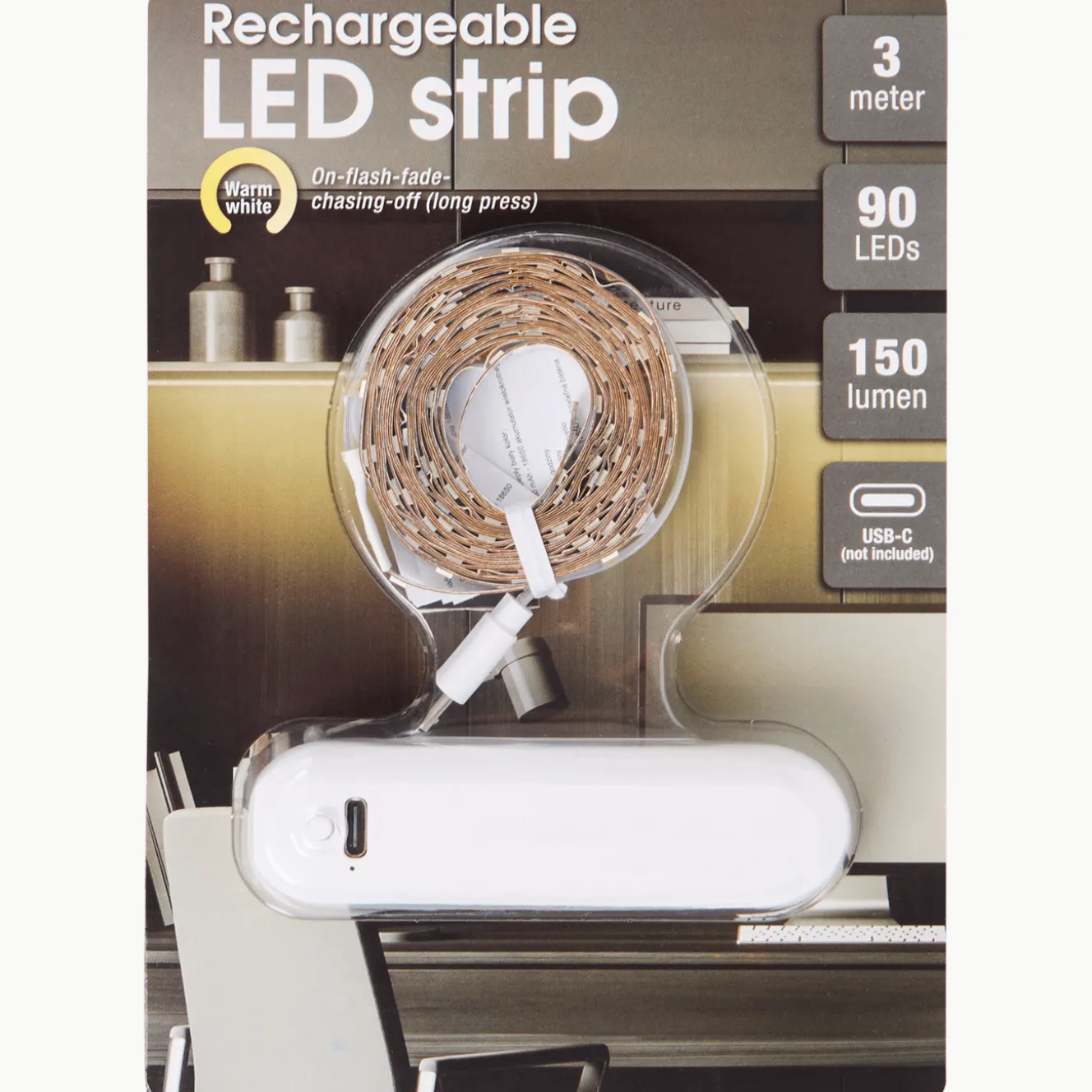 Oplaadbare ledstrip