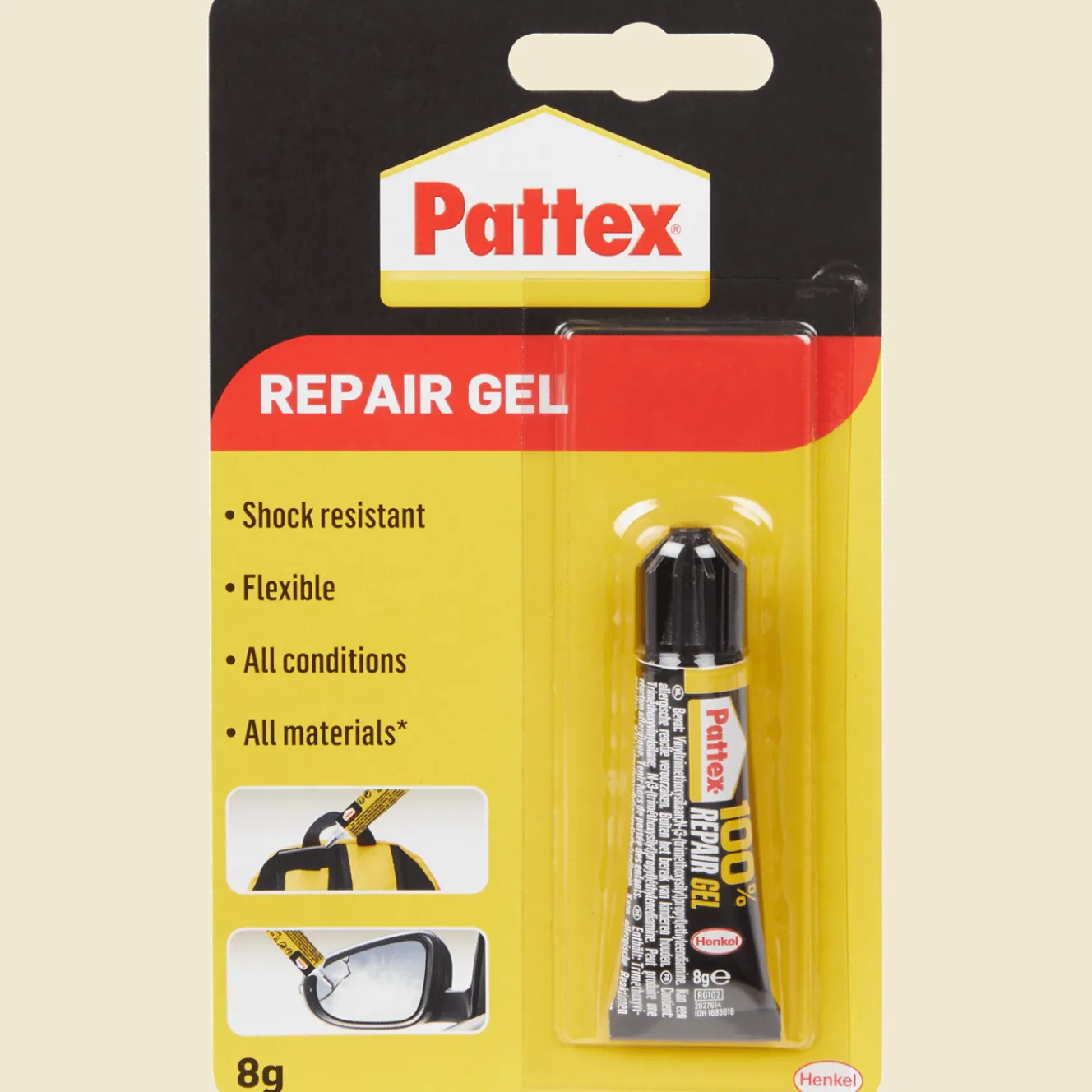 Pattex 100% repair gel-lijm