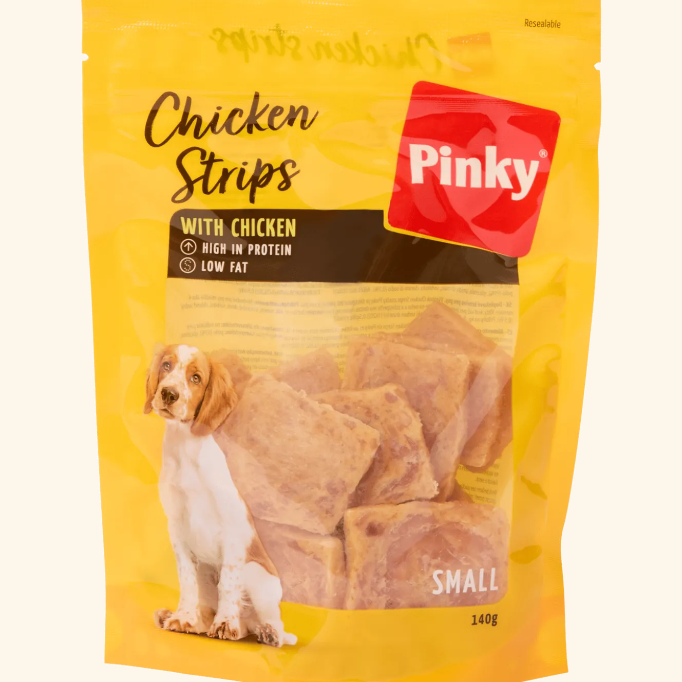 Pinky hondensnacks Chicken Strips
