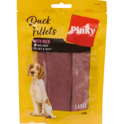 Pinky hondensnacks Duck Fillets