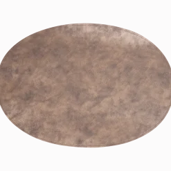 Placemat met leerlook