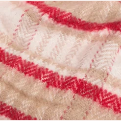 Plaid met franjes