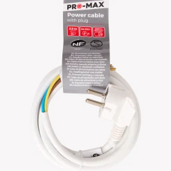 Pro-max voedingskabel met stekker