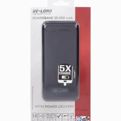 Re-load snel-ladende powerbank