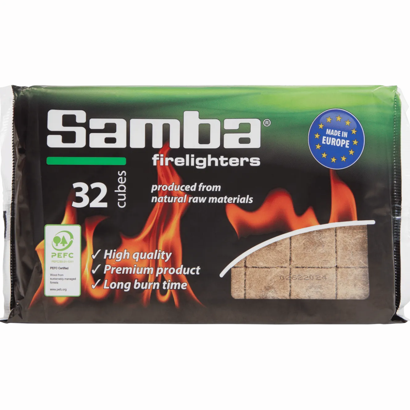 Samba aanmaakblokjes