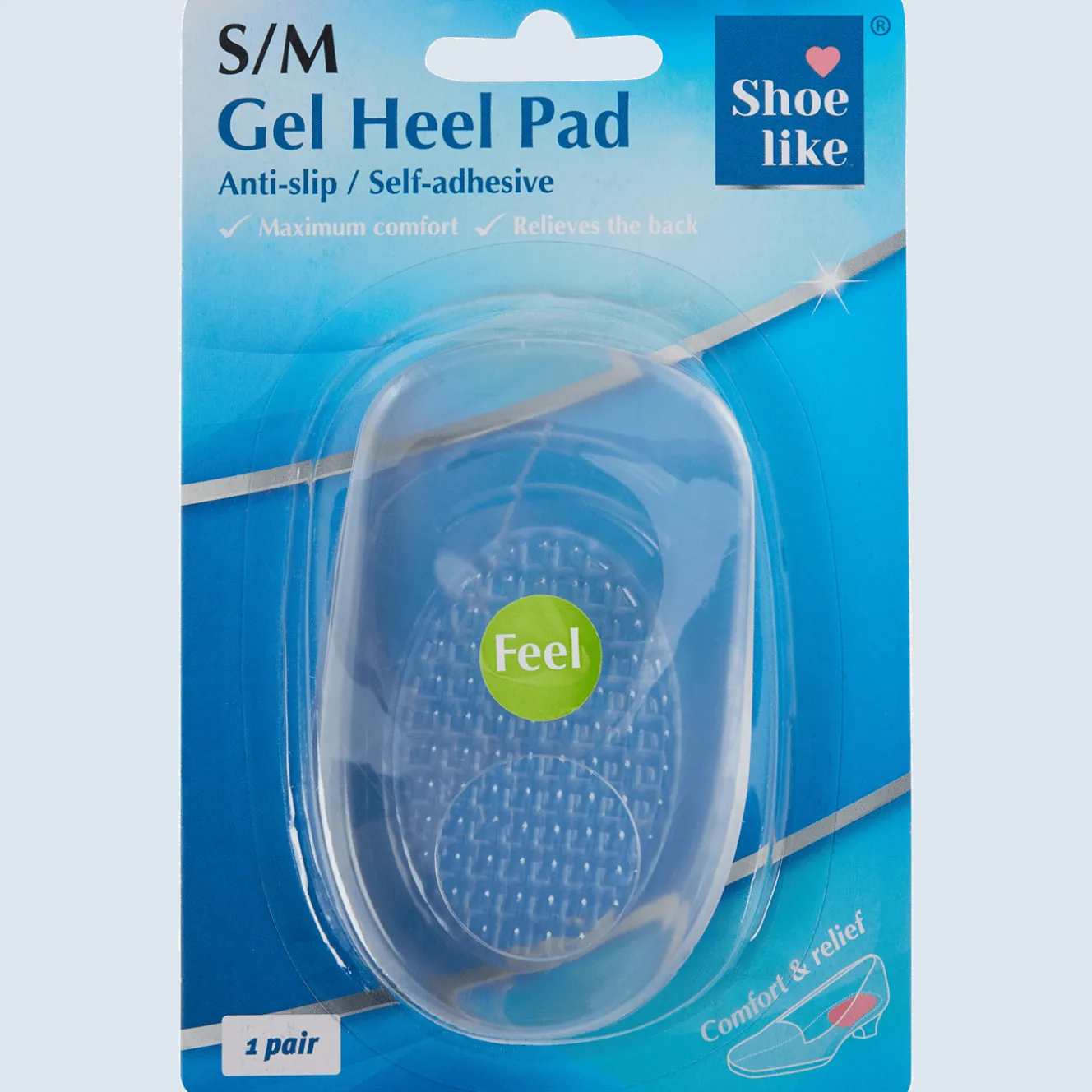 Shoe like gelpad
