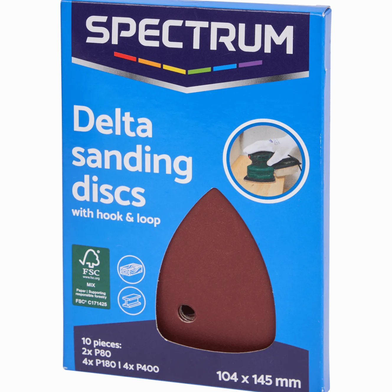 Spectrum delta schuurschijven