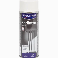Spectrum hoogglans radiator spuitverf wit