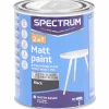 Spectrum 2-in-1 matte verf Zwart