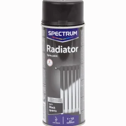 Spectrum matte radiatorlak zwart