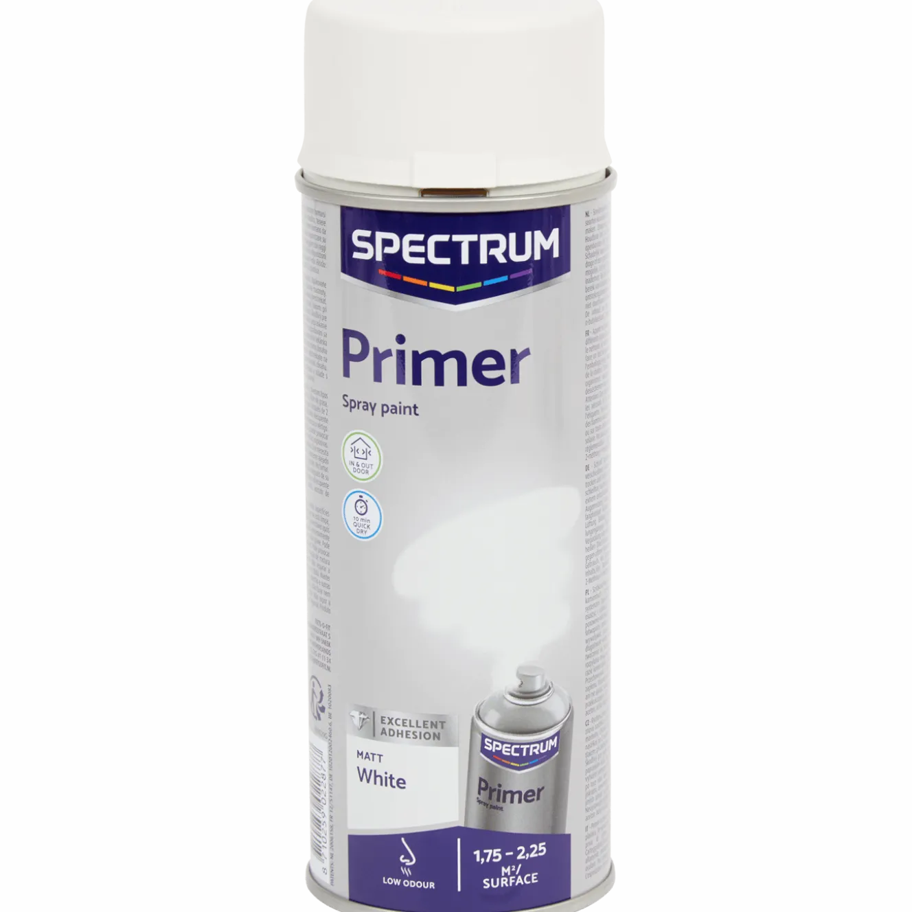 Spectrum primer spuitverf mat wit