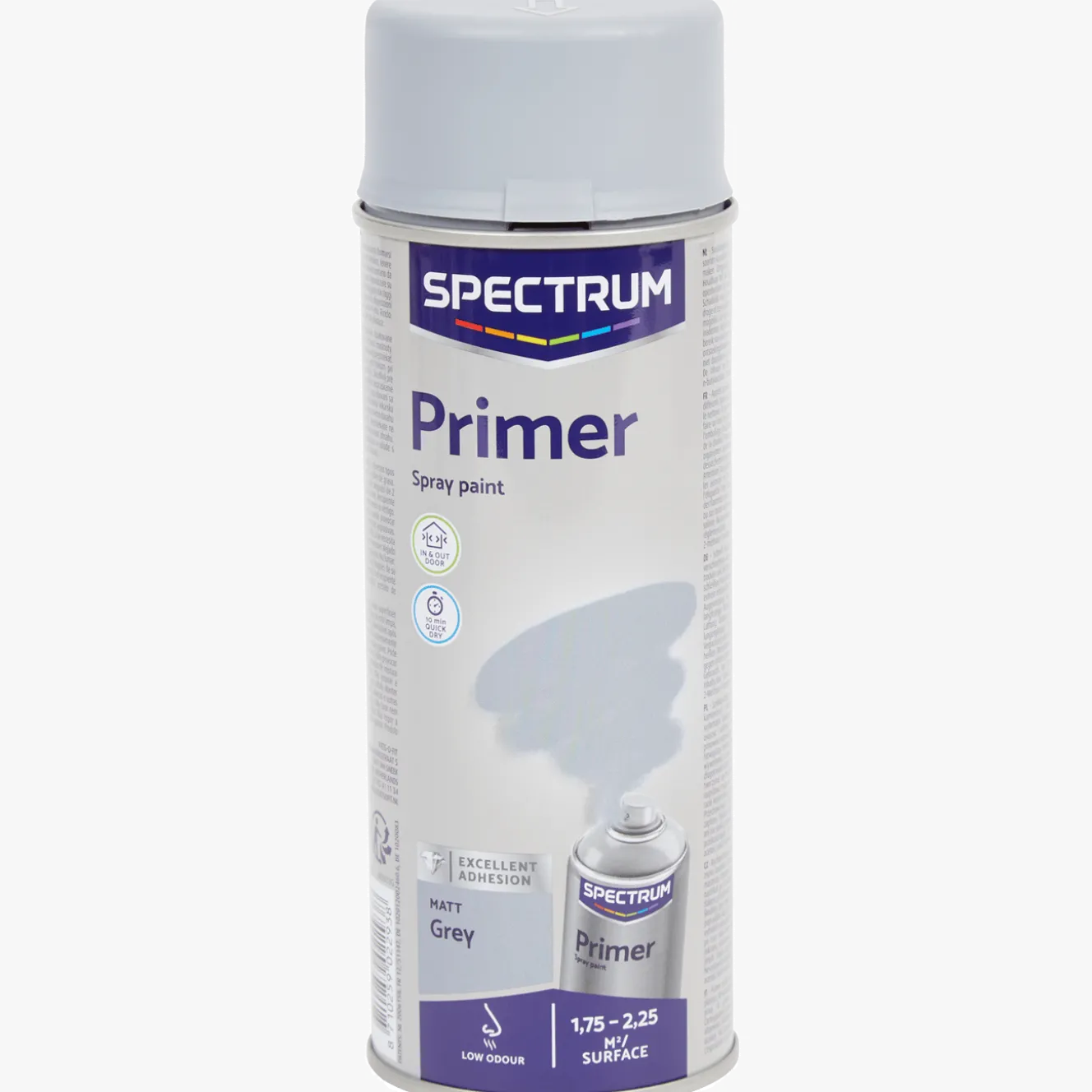 Spectrum primer spuitverf mat grijs