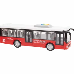 Speelgoed-stadsbus met geluid