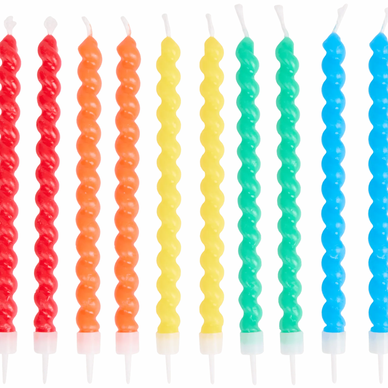 Swirl taartkaarsjes