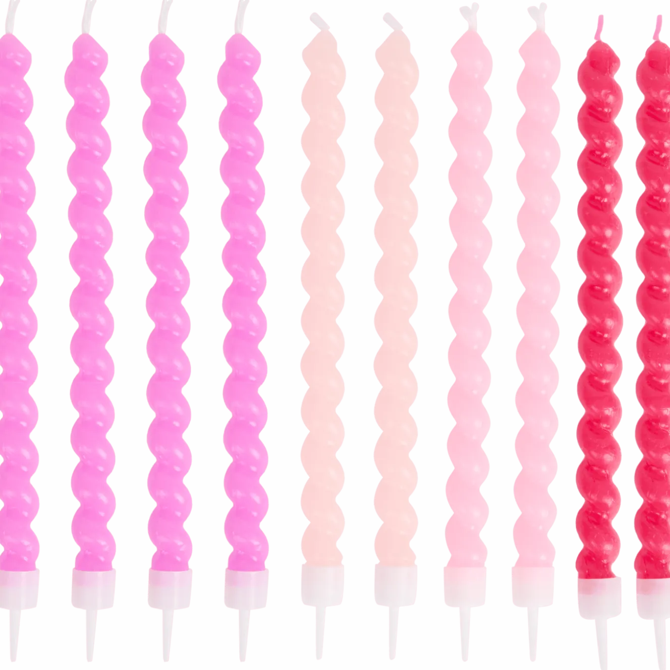 Swirl taartkaarsjes