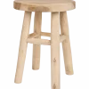 Teakhouten kruk