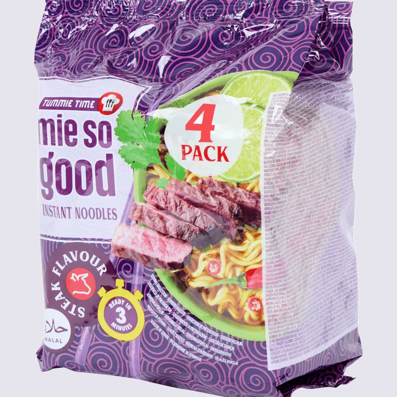Tummie Time instant noedels Rund