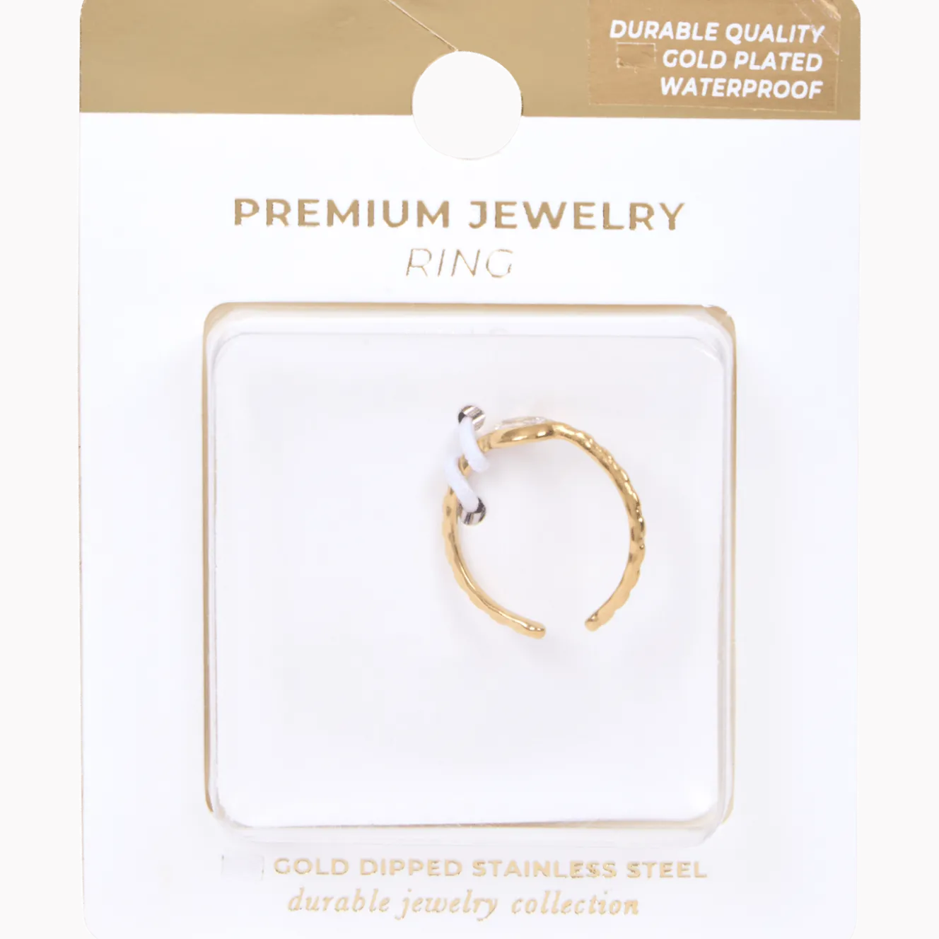 Vergulde ring
