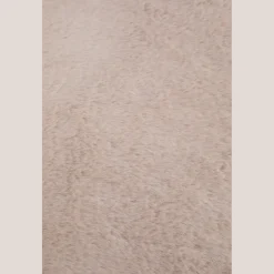 Vloerkleed van imitatiebont